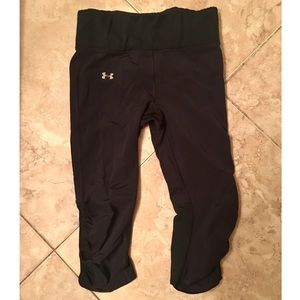 Under Armour Black Workout Capri Pants